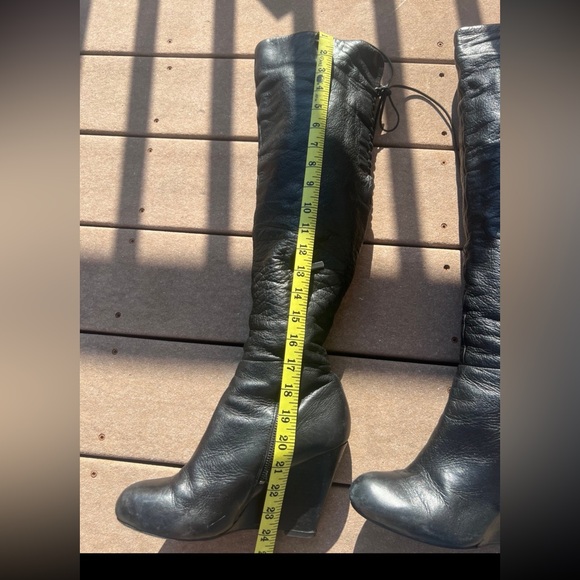 DKNY Jeanette Over the Knee Wedge Boot - Picture 10 of 11